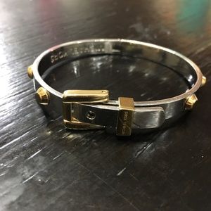 Micheal Kors Silver/Gold Bangle Bracelet